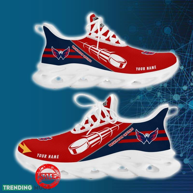 Washington Capitals Sports Shoes Custom Name Fans Gift Max Soul Sneakers New Ideas Max Soul Washington Capitals Sports Shoes Custom Name Fans Gift Max Soul Sneakers New Ideas Max Soul