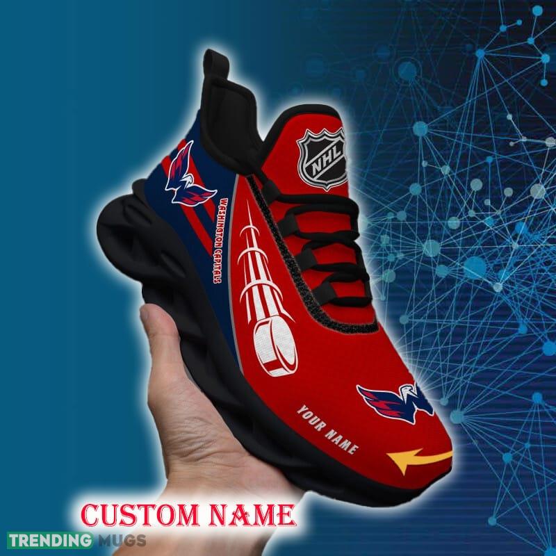 Washington Capitals Sports Shoes Custom Name Fans Gift Max Soul Sneakers New Ideas Max Soul Washington Capitals Sports Shoes Custom Name Fans Gift Max Soul Sneakers New Ideas Max Soul