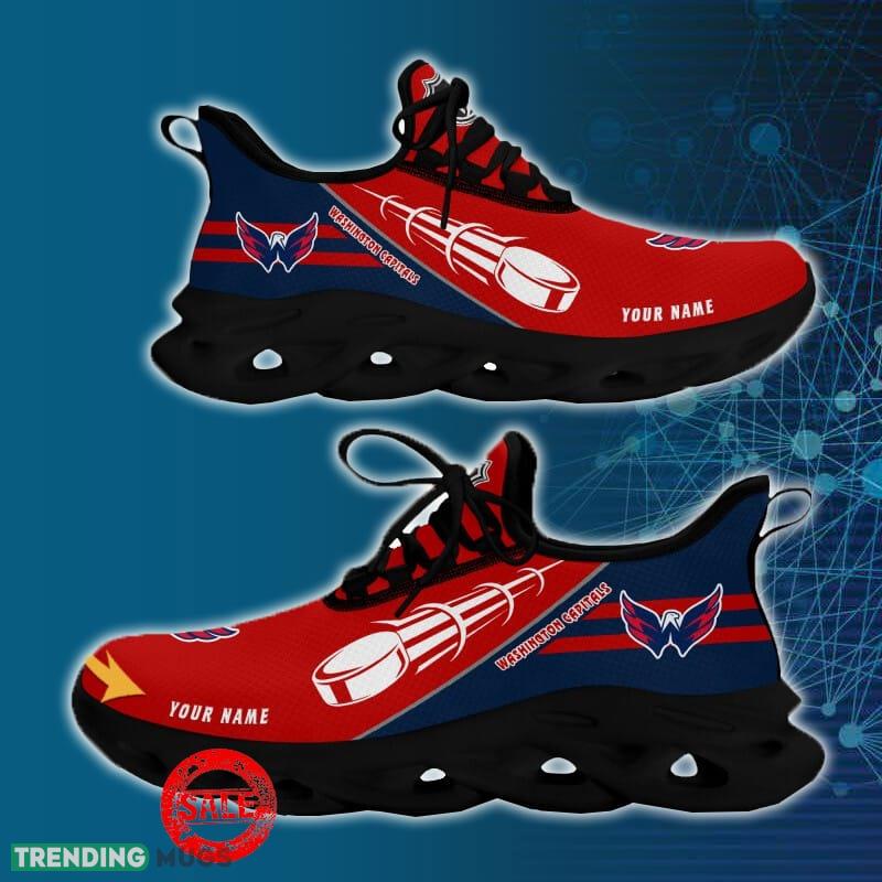 Washington Capitals Sports Shoes Custom Name Fans Gift Max Soul Sneakers New Ideas Max Soul Washington Capitals Sports Shoes Custom Name Fans Gift Max Soul Sneakers New Ideas Max Soul