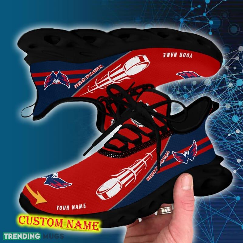 Washington Capitals Sports Shoes Custom Name Fans Gift Max Soul Sneakers New Ideas Max Soul Washington Capitals Sports Shoes Custom Name Fans Gift Max Soul Sneakers New Ideas Max Soul