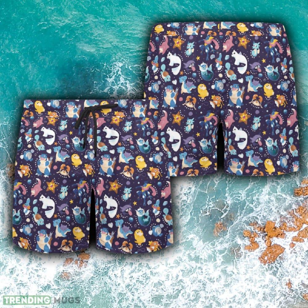 Water Type Pokemon Exotic Brand New AOP Hawaiian Shirt And Short Combo Gift For Fans Hawaiian & Short Water Type Pokemon Exotic Brand New AOP Hawaiian Shirt And Short Combo Gift For Fans Hawaiian & Short