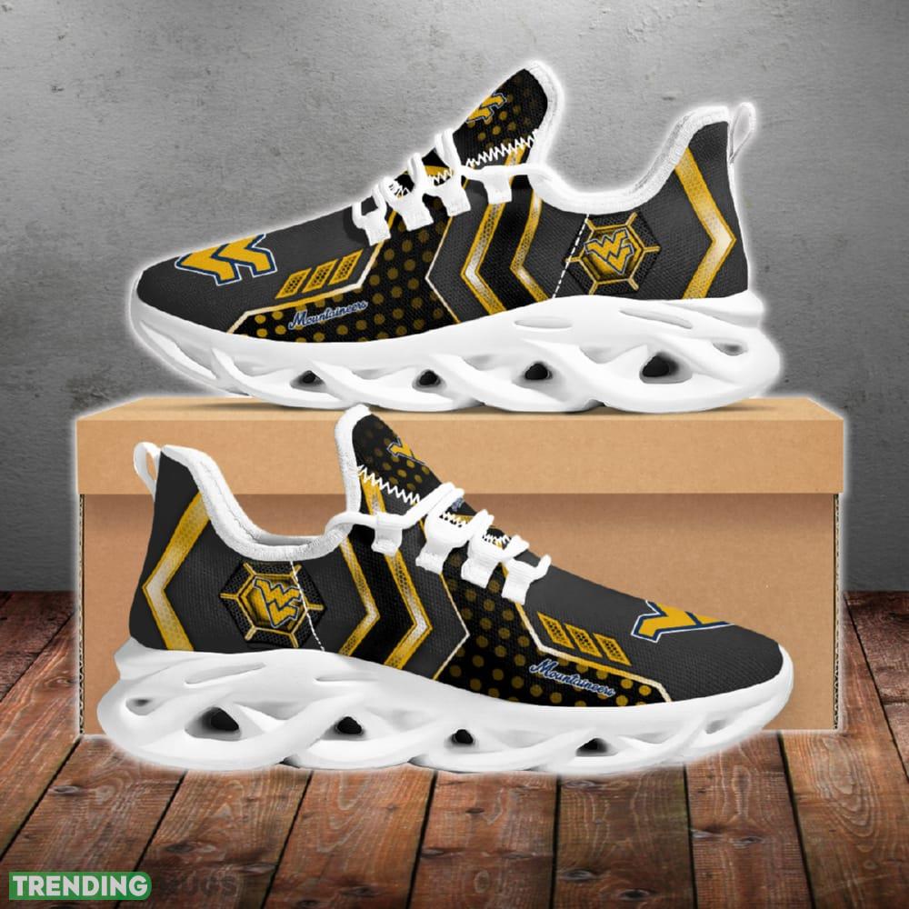West Virginia Mountaineers Pro Standard Fashion Chunky Shoes New Max Soul Sneakers Men Gift Max Soul West Virginia Mountaineers Pro Standard Fashion Chunky Shoes New Max Soul Sneakers Men Gift Max Soul