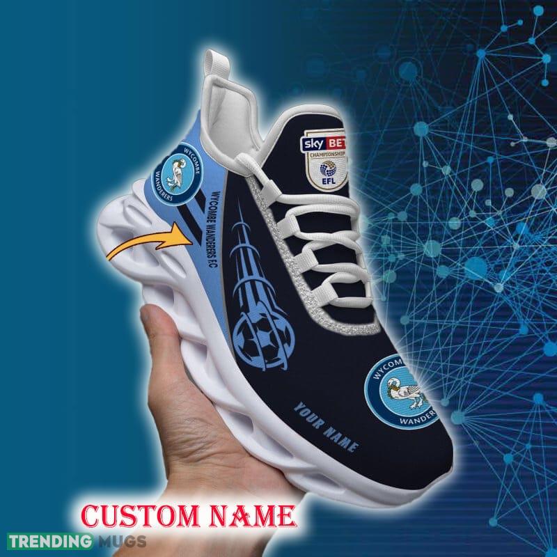 Wycombe Wanderers FC Sports Shoes Custom Name Fans Gift Max Soul Sneakers New Ideas - Wycombe Wanderers FC Chunky Sneakers Personalized_1 Wycombe Wanderers FC Sports Shoes Custom Name Fans Gift Max Soul Sneakers New Ideas - Wycombe Wanderers FC Chunky Sneakers Personalized_1