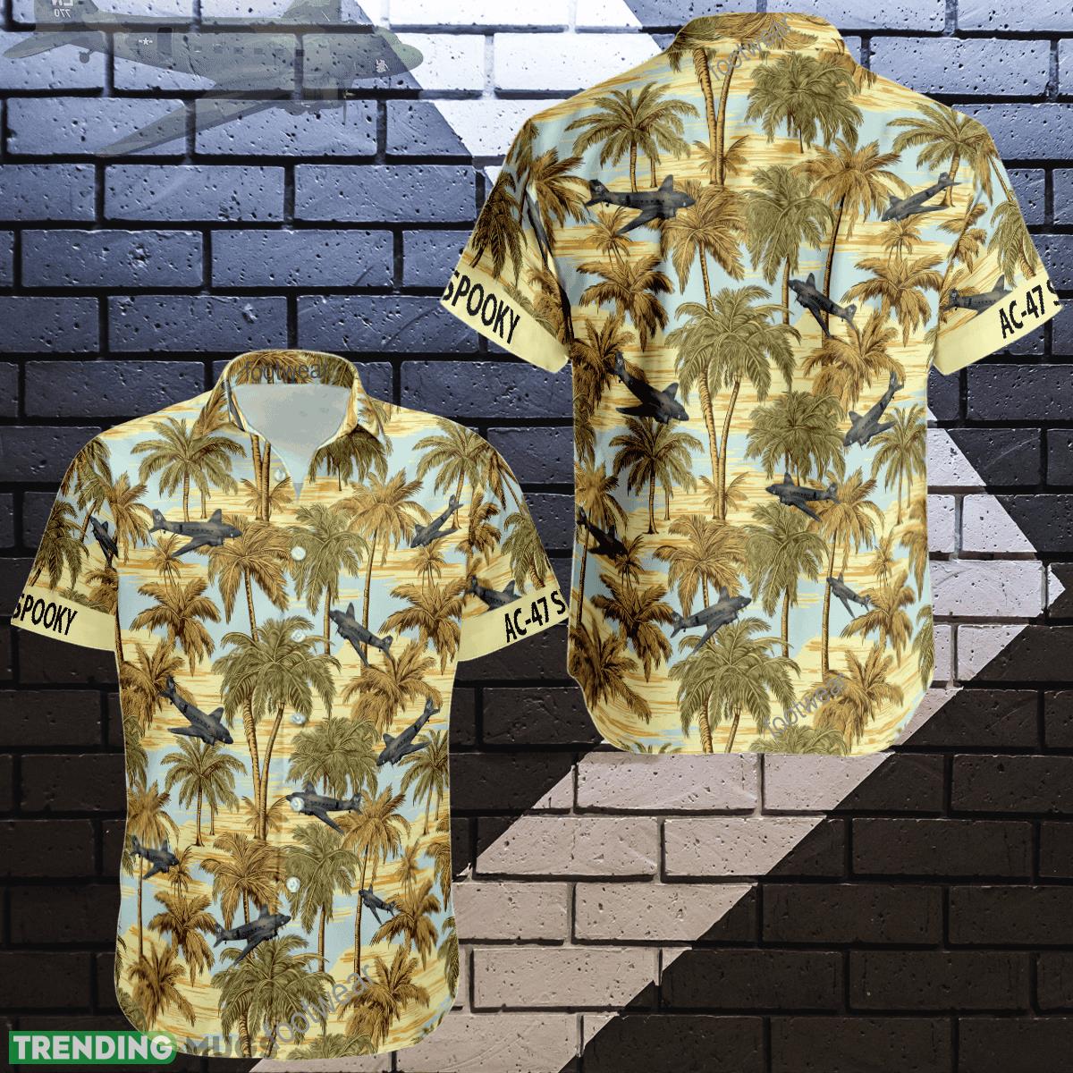 AC-47 Spooky Palm Tree Islands Hawaiian Shirt Aircaft For Men And Women - AC-47 Spooky Palm Tree Islands Hawaiian Shirt Aircaft For Men And Women AC-47 Spooky Palm Tree Islands Hawaiian Shirt Aircaft For Men And Women - AC-47 Spooky Palm Tree Islands Hawaiian Shirt Aircaft For Men And Women