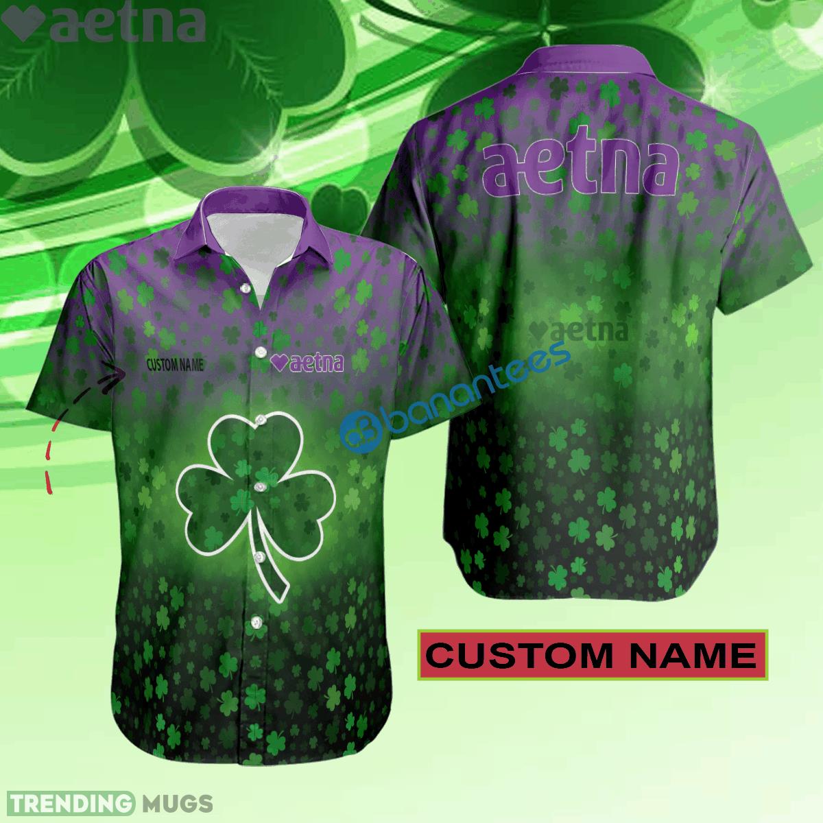 Aetna Hawaiian Shirt Logo Brand Design Patrick Day Custom Name - Aetna Hawaiian Shirt Logo Brand Design Patrick Day Custom Name Aetna Hawaiian Shirt Logo Brand Design Patrick Day Custom Name - Aetna Hawaiian Shirt Logo Brand Design Patrick Day Custom Name