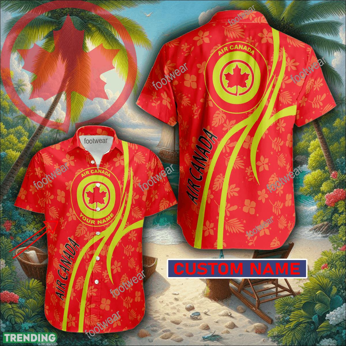 Air Canada 3D Hawaiian Shirt Logo Brand Custom Name Gift Beach - Air Canada 3D Hawaiian Shirt Logo Brand Custom Name Gift Beach Air Canada 3D Hawaiian Shirt Logo Brand Custom Name Gift Beach - Air Canada 3D Hawaiian Shirt Logo Brand Custom Name Gift Beach