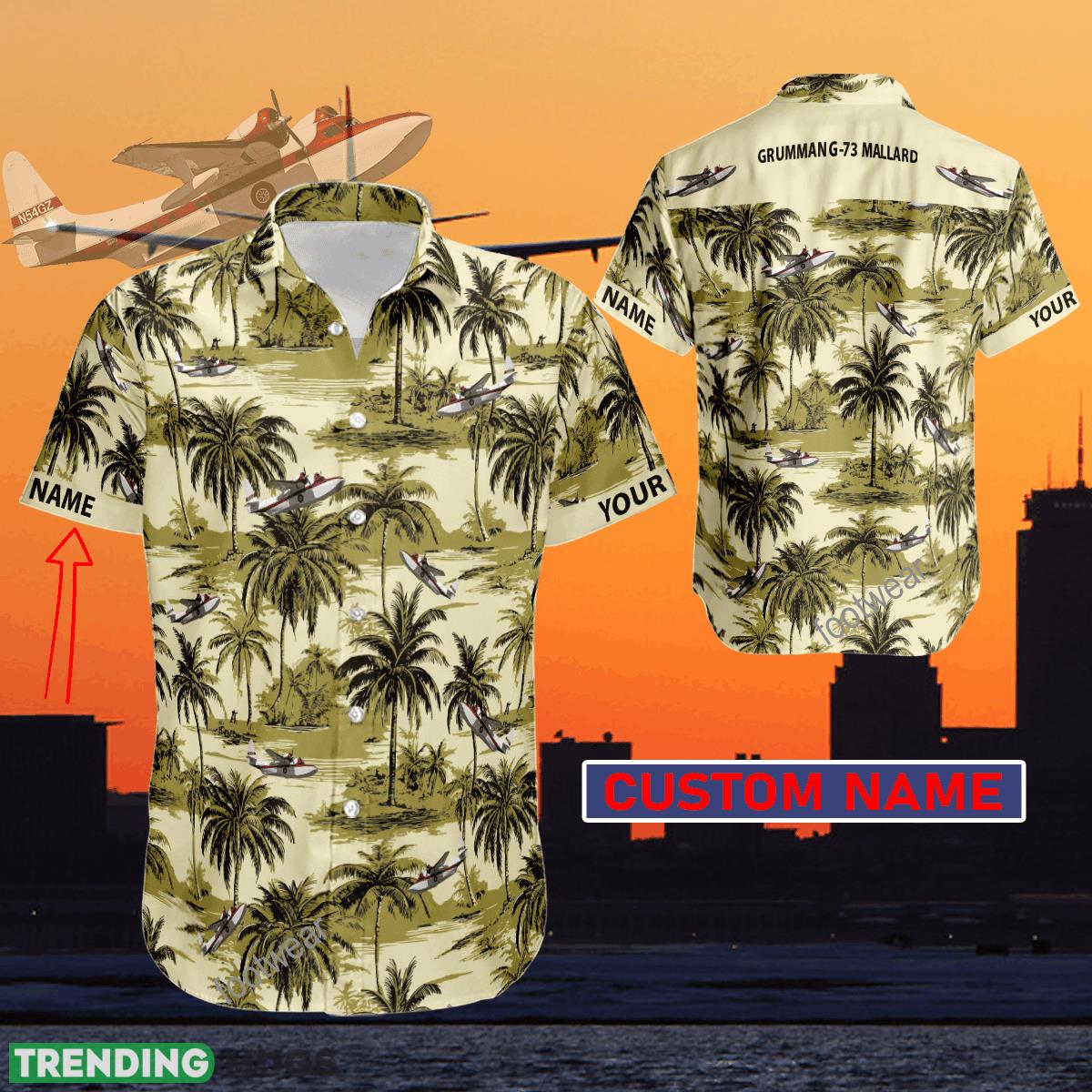 Aircraft Palms Tree Coconut Grumman G-73 Mallard Hawaiian Shirt Hot Trending For Summer Custom Name Gift - Aircraft Palms Tree Coconut Grumman G-73 Mallard Hawaiian Shirt Hot Trending For Summer Custom Name Gift Aircraft Palms Tree Coconut Grumman G-73 Mallard Hawaiian Shirt Hot Trending For Summer Custom Name Gift - Aircraft Palms Tree Coconut Grumman G-73 Mallard Hawaiian Shirt Hot Trending For Summer Custom Name Gift