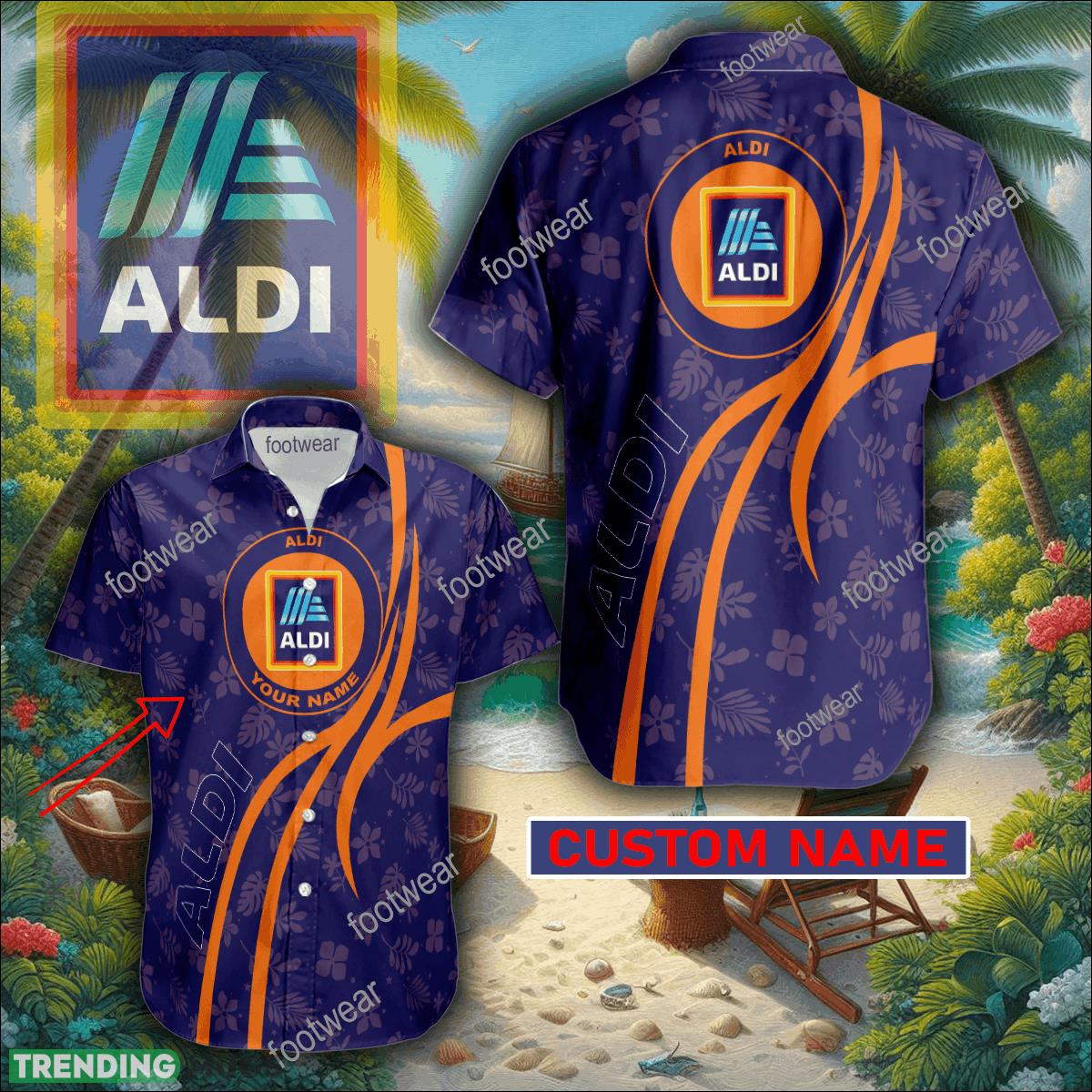 Aldi 3D Hawaiian Shirt Logo Brand Custom Name Gift Beach - Aldi 3D Hawaiian Shirt Logo Brand Custom Name Gift Beach Aldi 3D Hawaiian Shirt Logo Brand Custom Name Gift Beach - Aldi 3D Hawaiian Shirt Logo Brand Custom Name Gift Beach