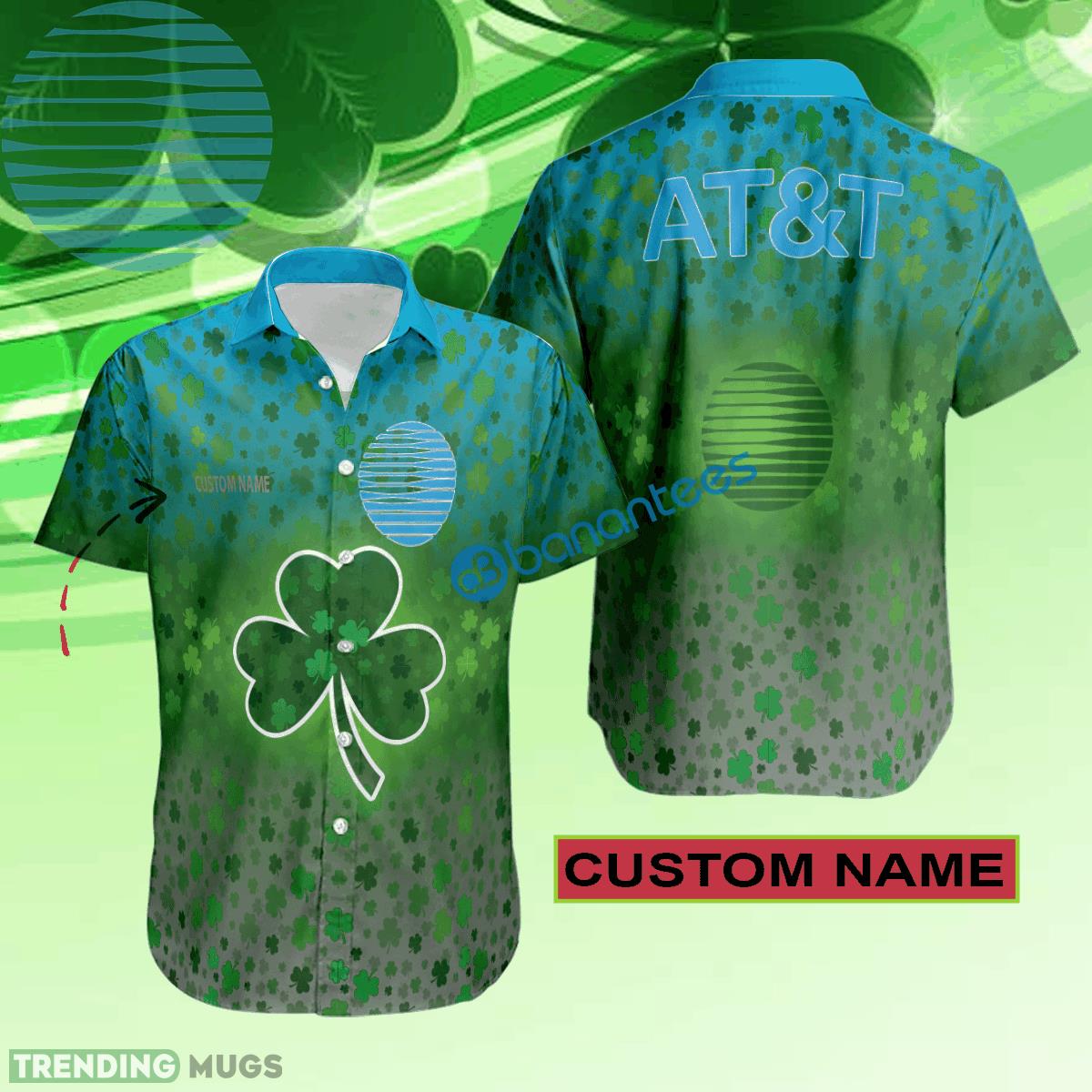 At&t Hawaiian Shirt Logo Brand Design Patrick Day Custom Name - At&t Hawaiian Shirt Logo Brand Design Patrick Day Custom Name At&t Hawaiian Shirt Logo Brand Design Patrick Day Custom Name - At&t Hawaiian Shirt Logo Brand Design Patrick Day Custom Name