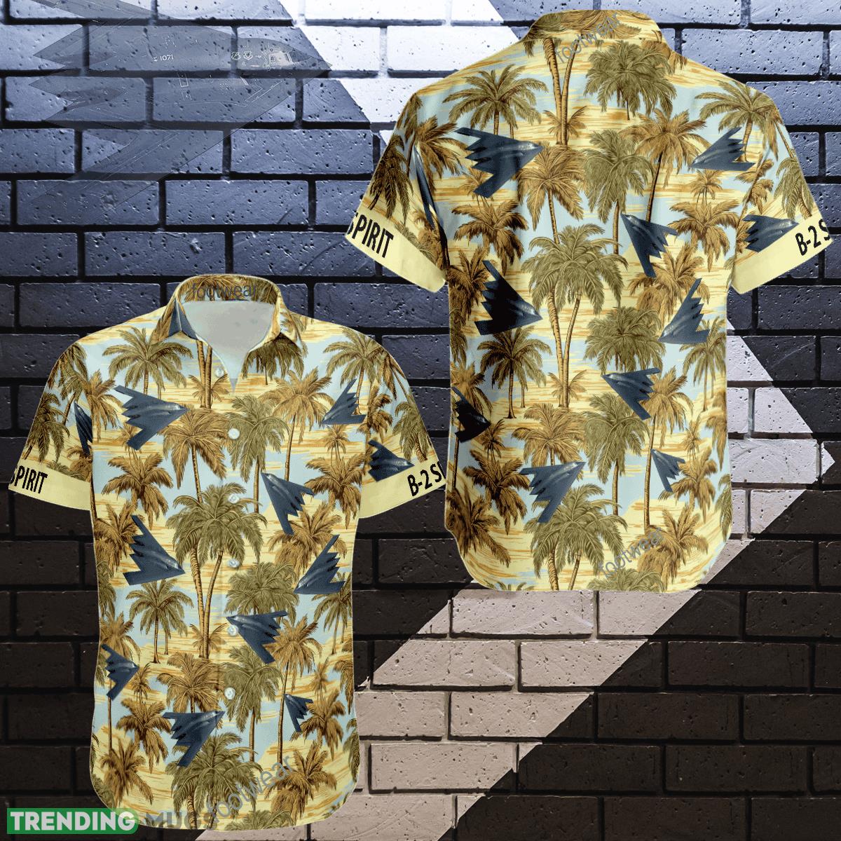 B-2 Spirit Palm Tree Islands Aircaft AOP Hawaiian Shirt For Beach - B-2 Spirit Palm Tree Islands Aircaft AOP Hawaiian Shirt For Beach B-2 Spirit Palm Tree Islands Aircaft AOP Hawaiian Shirt For Beach - B-2 Spirit Palm Tree Islands Aircaft AOP Hawaiian Shirt For Beach