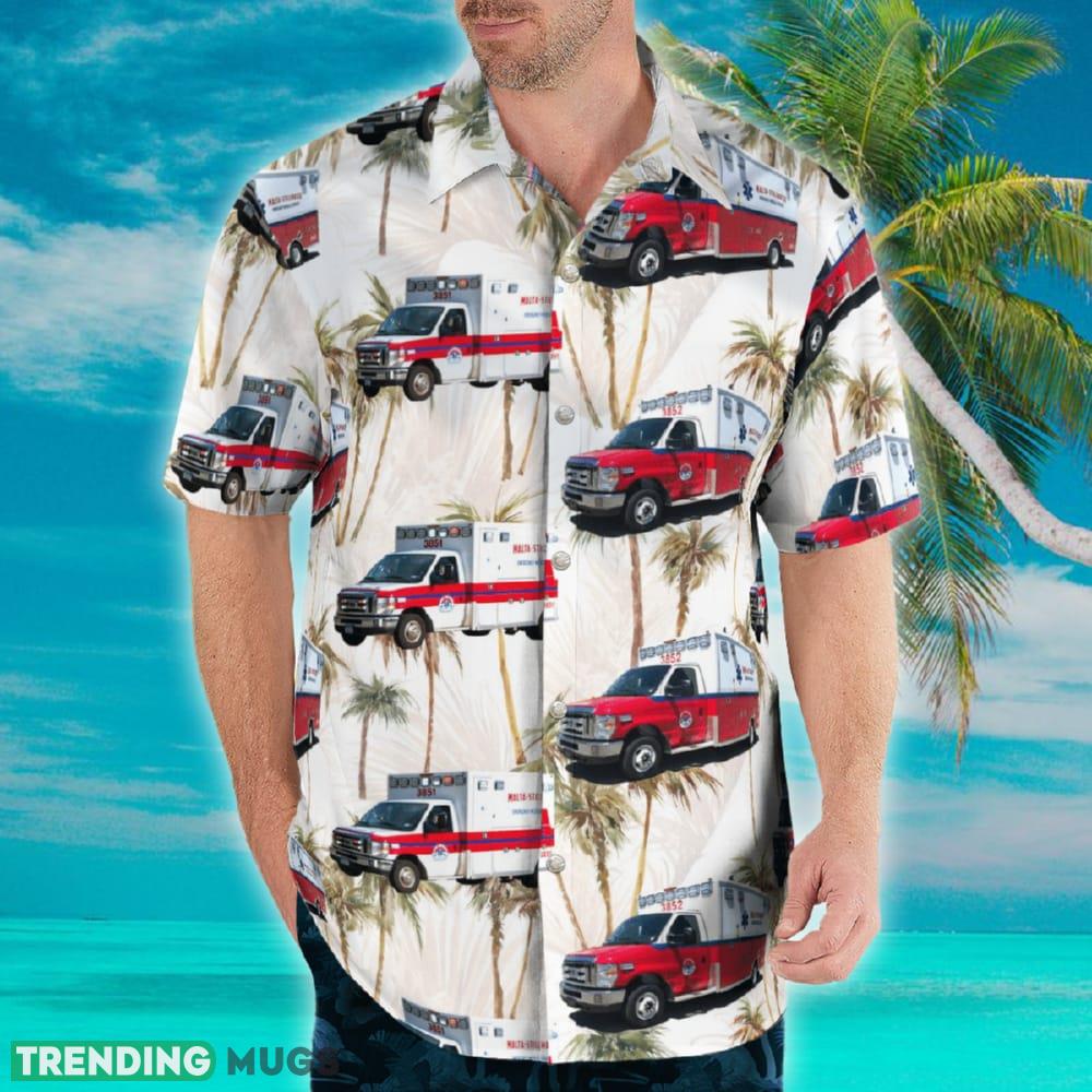 Ballston Spa New York Malta Stillwater EMS Hawaiian Shirt Hawaiian Shirt Ballston Spa New York Malta Stillwater EMS Hawaiian Shirt Hawaiian Shirt