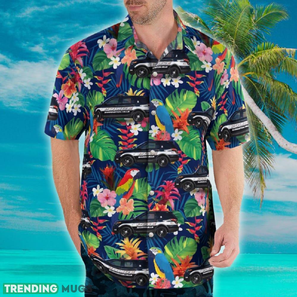 Barrington Hills Illinois Barrington Hills Police Department Hawaiian Shirt Hawaiian Shirt Barrington Hills Illinois Barrington Hills Police Department Hawaiian Shirt Hawaiian Shirt