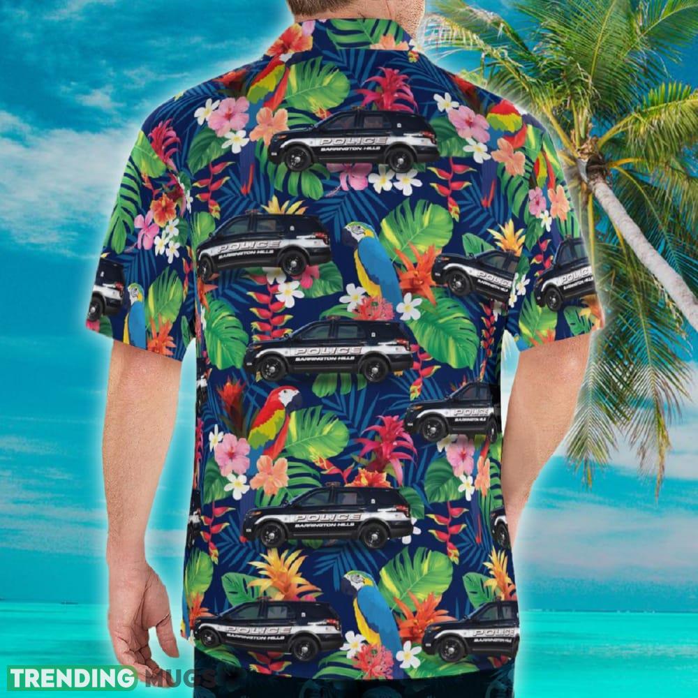 Barrington Hills Illinois Barrington Hills Police Department Hawaiian Shirt Hawaiian Shirt Barrington Hills Illinois Barrington Hills Police Department Hawaiian Shirt Hawaiian Shirt