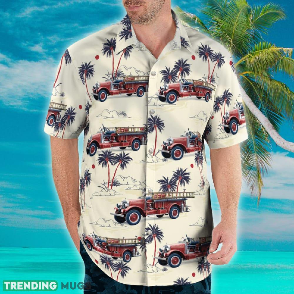 Barrington Illinois Barrington Countryside Fire Protection District Engine 1 Pirsch Hawaiian Shirt Hawaiian Shirt Barrington Illinois Barrington Countryside Fire Protection District Engine 1 Pirsch Hawaiian Shirt Hawaiian Shirt