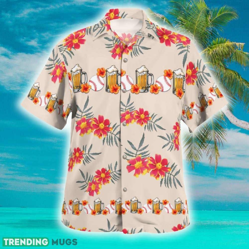 Baseball Beer Hawaiian Shirt - Baseball Beer Hawaiian Shirt_2 Baseball Beer Hawaiian Shirt - Baseball Beer Hawaiian Shirt_2