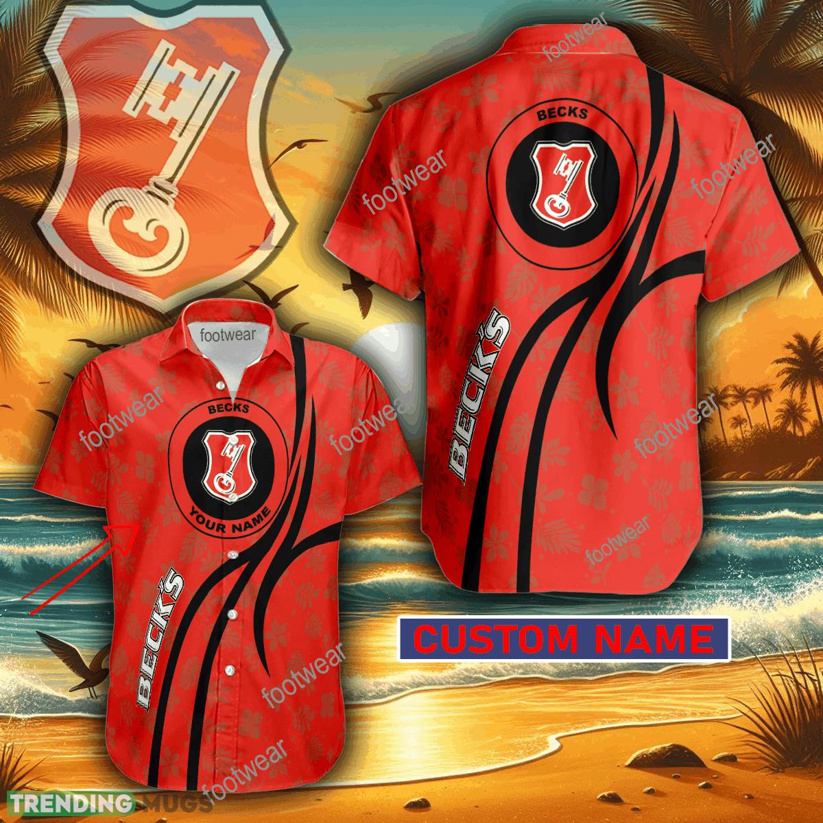 Beer Becks Hawaiian Shirt Design Gift Fans Summer Holidays Custom Name - Beer Becks Hawaiian Shirt Design Gift Fans Summer Holidays Custom Name Beer Becks Hawaiian Shirt Design Gift Fans Summer Holidays Custom Name - Beer Becks Hawaiian Shirt Design Gift Fans Summer Holidays Custom Name