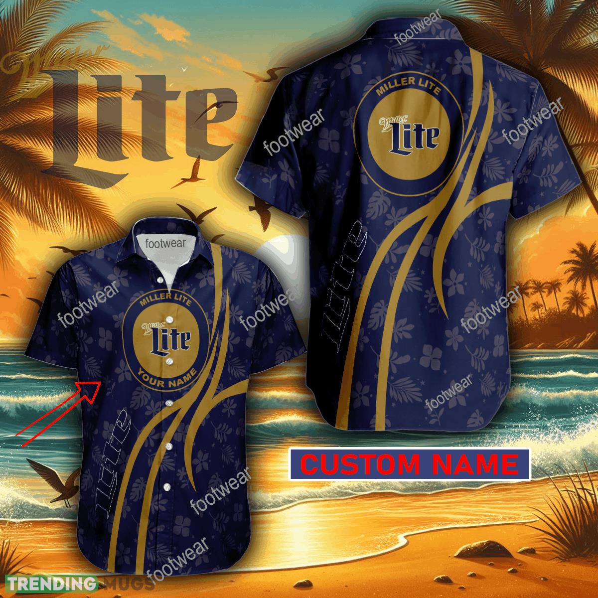 Beer Miller Lite Hawaiian Shirt Design Gift Fans Summer Holidays Custom Name - Beer Miller Lite Hawaiian Shirt Design Gift Fans Summer Holidays Custom Name Beer Miller Lite Hawaiian Shirt Design Gift Fans Summer Holidays Custom Name - Beer Miller Lite Hawaiian Shirt Design Gift Fans Summer Holidays Custom Name