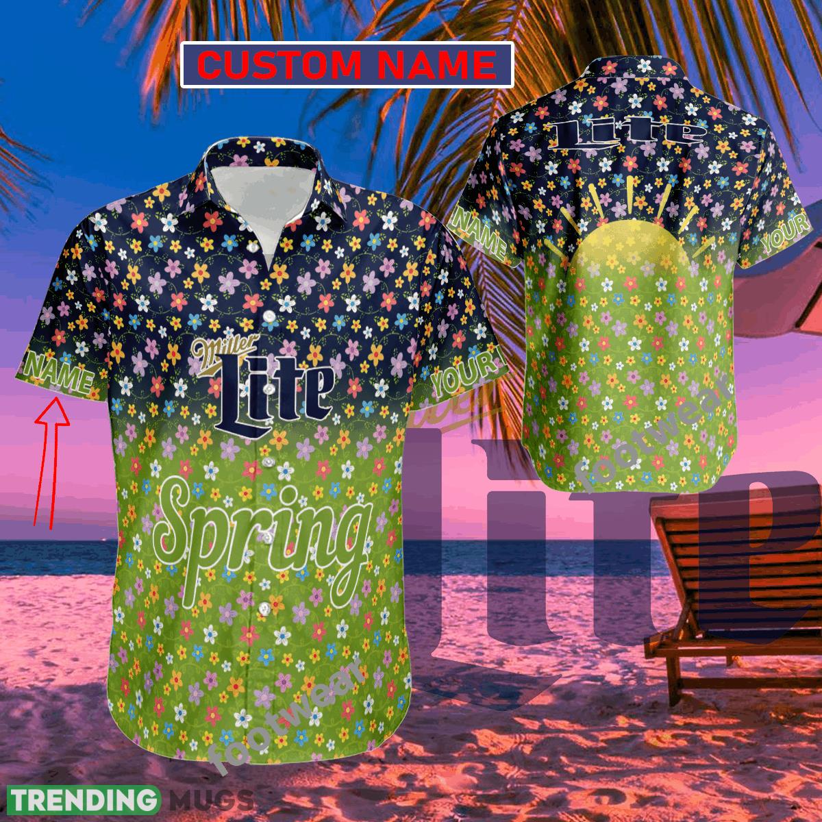 Beer Miller Lite Logo Brand Hawaiian Shirt Spring Trending Summer Custom Name For Fans Gift - Beer Miller Lite Logo Brand Hawaiian Shirt Spring Trending Summer Custom Name For Fans Gift Beer Miller Lite Logo Brand Hawaiian Shirt Spring Trending Summer Custom Name For Fans Gift - Beer Miller Lite Logo Brand Hawaiian Shirt Spring Trending Summer Custom Name For Fans Gift