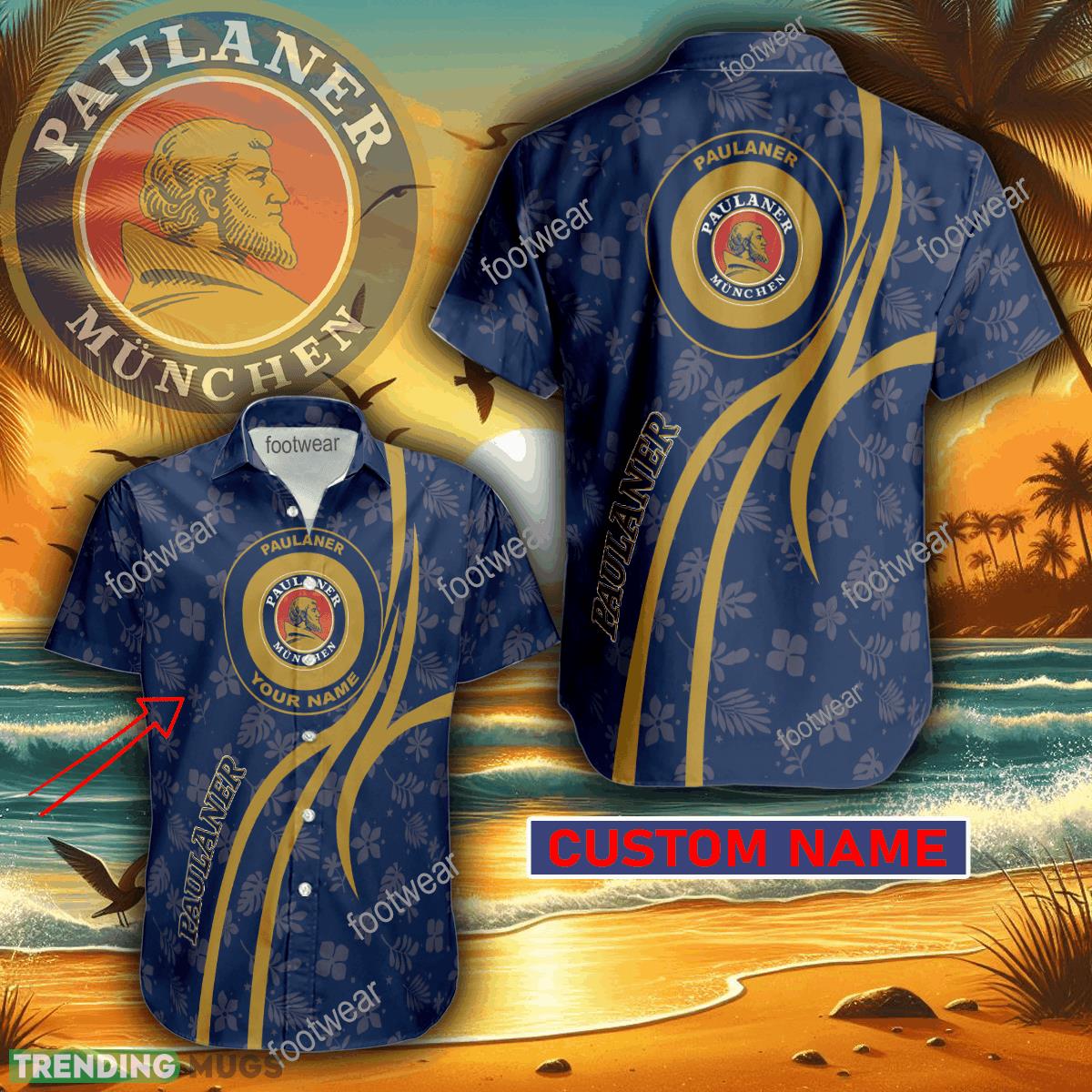 Beer Paulaner Hawaiian Shirt Design Gift Fans Summer Holidays Custom Name - Beer Paulaner Hawaiian Shirt Design Gift Fans Summer Holidays Custom Name Beer Paulaner Hawaiian Shirt Design Gift Fans Summer Holidays Custom Name - Beer Paulaner Hawaiian Shirt Design Gift Fans Summer Holidays Custom Name
