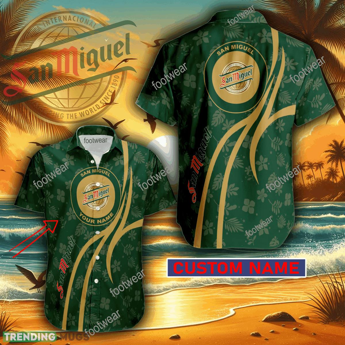 Beer San Miguel Hawaiian Shirt Design Gift Fans Summer Holidays Custom Name - Beer San Miguel Hawaiian Shirt Design Gift Fans Summer Holidays Custom Name Beer San Miguel Hawaiian Shirt Design Gift Fans Summer Holidays Custom Name - Beer San Miguel Hawaiian Shirt Design Gift Fans Summer Holidays Custom Name