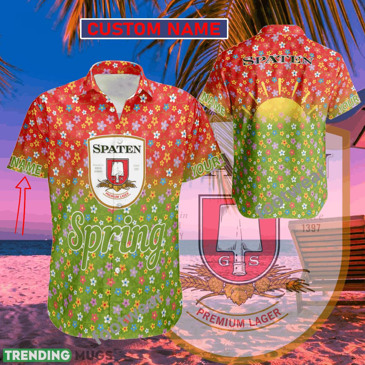 Beer Spaten Logo Brand Hawaiian Shirt Spring Trending Summer Custom Name For Fans Gift - Beer Spaten Logo Brand Hawaiian Shirt Spring Trending Summer Custom Name For Fans Gift Beer Spaten Logo Brand Hawaiian Shirt Spring Trending Summer Custom Name For Fans Gift - Beer Spaten Logo Brand Hawaiian Shirt Spring Trending Summer Custom Name For Fans Gift
