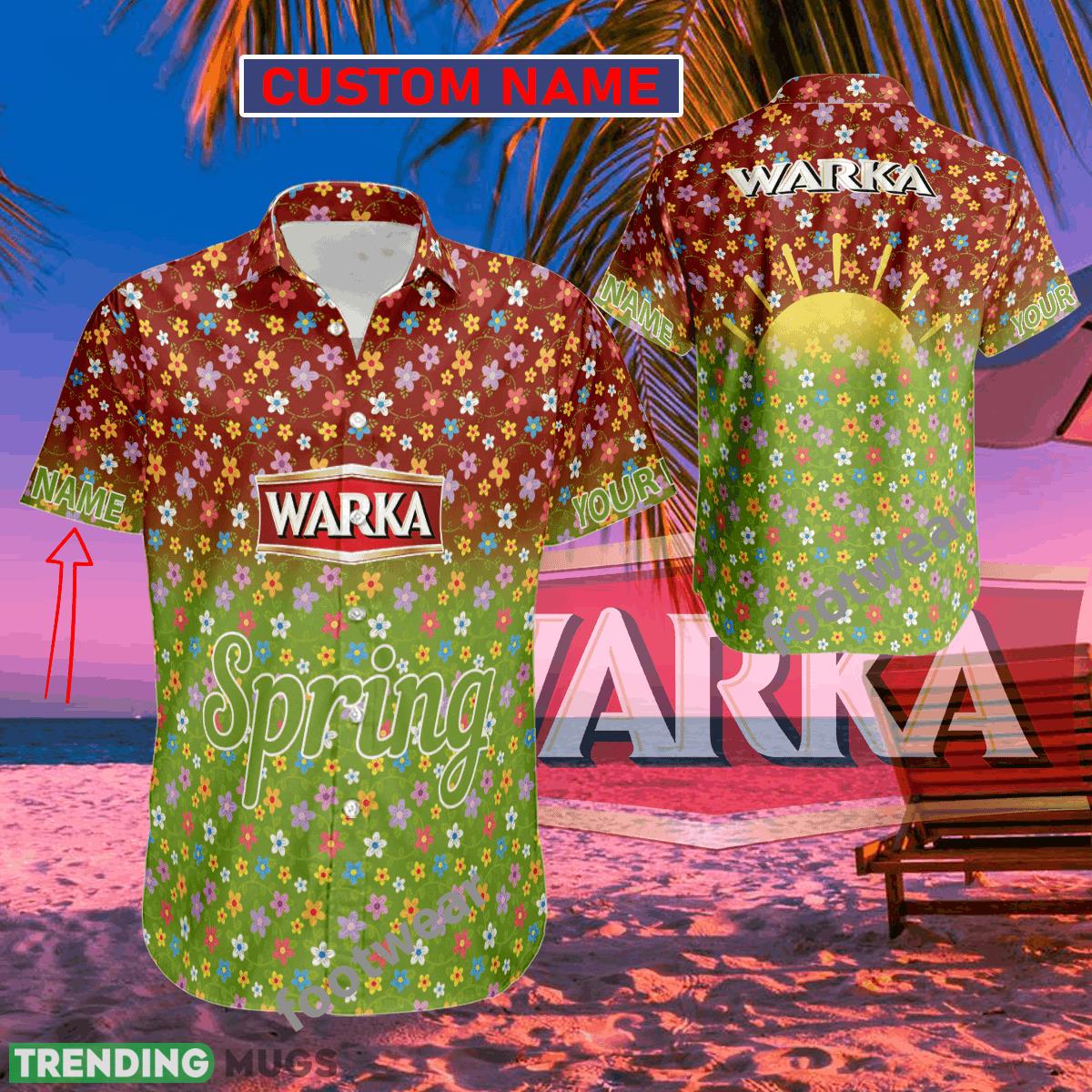 Beer Warka Logo Brand Hawaiian Shirt Spring Trending Summer Custom Name For Fans Gift - Beer Warka Logo Brand Hawaiian Shirt Spring Trending Summer Custom Name For Fans Gift Beer Warka Logo Brand Hawaiian Shirt Spring Trending Summer Custom Name For Fans Gift - Beer Warka Logo Brand Hawaiian Shirt Spring Trending Summer Custom Name For Fans Gift