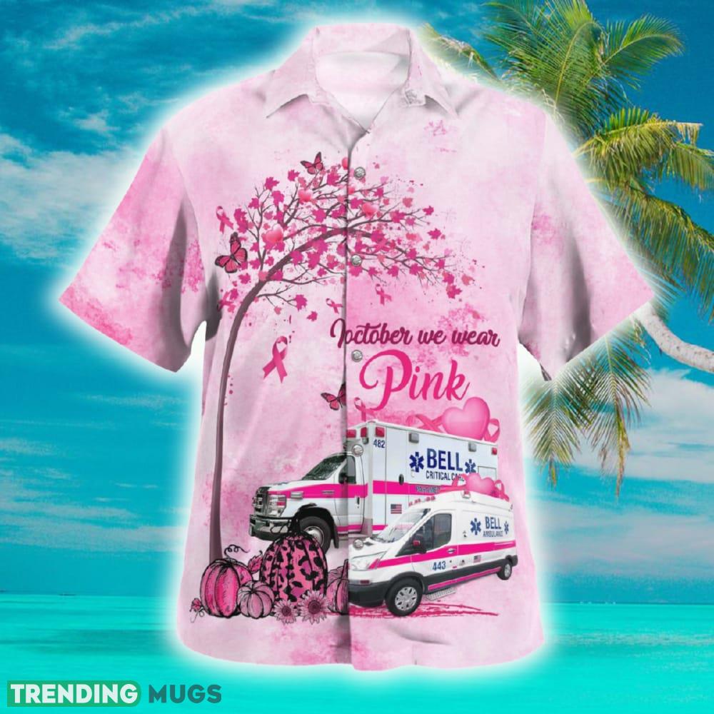 Bell Ambulance Milwaukee Wisconsin Breast Cancer Awareness Hawaiian Shirt Exotic Gift Beach - Bell Ambulance Milwaukee Wisconsin Breast Cancer Awareness Hawaiian Shirt_2 Bell Ambulance Milwaukee Wisconsin Breast Cancer Awareness Hawaiian Shirt Exotic Gift Beach - Bell Ambulance Milwaukee Wisconsin Breast Cancer Awareness Hawaiian Shirt_2