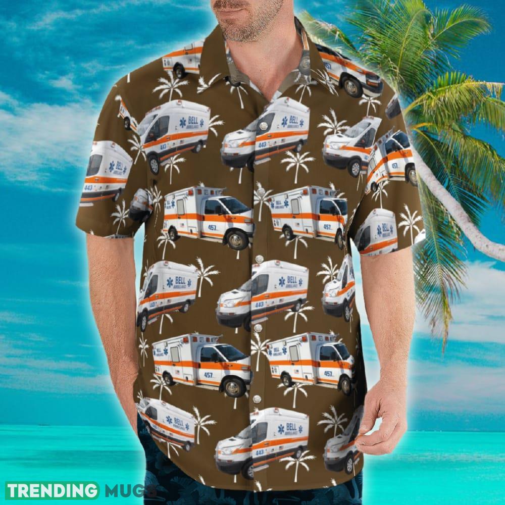 Bell Ambulance Milwaukee Wisconsin Hawaiian Shirt Exotic Gift Beach Hawaiian Shirt Bell Ambulance Milwaukee Wisconsin Hawaiian Shirt Exotic Gift Beach Hawaiian Shirt