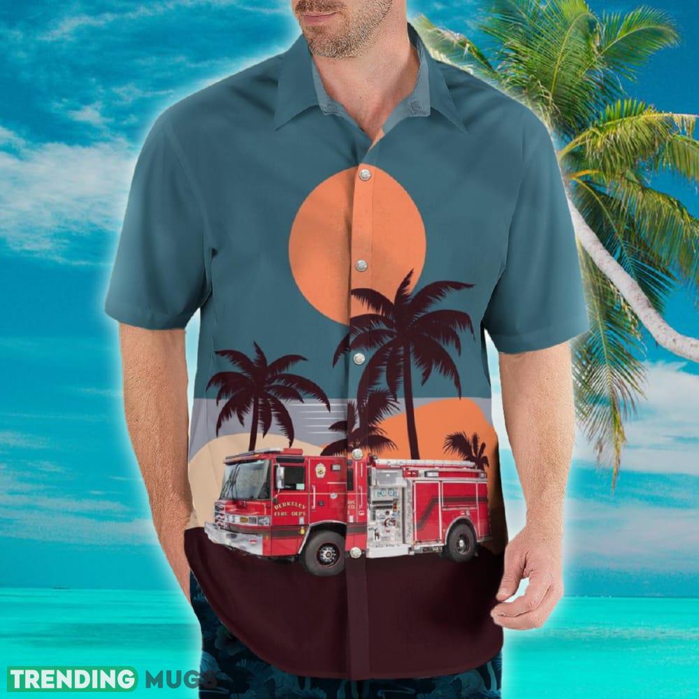 Berkeley California Berkeley Fire Department Hawaiian Shirt Hawaiian Shirt Berkeley California Berkeley Fire Department Hawaiian Shirt Hawaiian Shirt