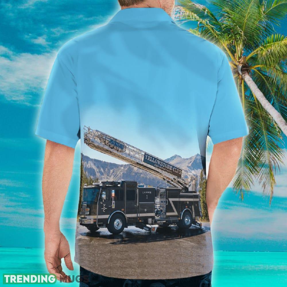 Big Sky Montana Yellowstone Club Fire Department Hawaiian Shirt Hawaiian Shirt Big Sky Montana Yellowstone Club Fire Department Hawaiian Shirt Hawaiian Shirt