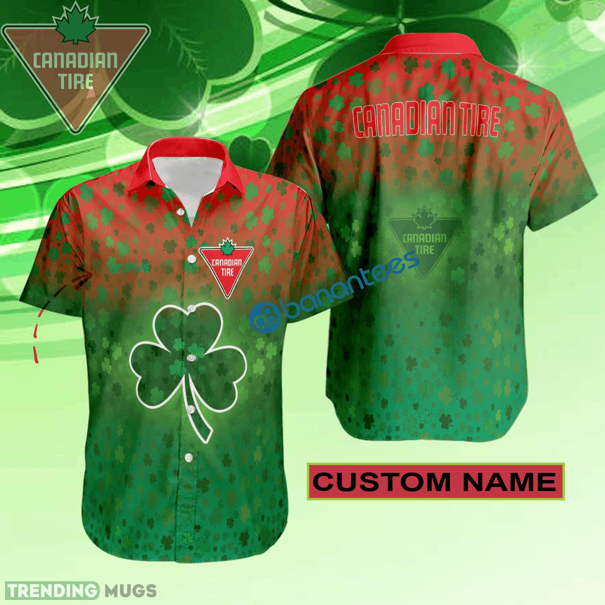 Canadian Tire Hawaiian Shirt Logo Brand Design Patrick Day Custom Name - Canadian Tire Hawaiian Shirt Logo Brand Design Patrick Day Custom Name Canadian Tire Hawaiian Shirt Logo Brand Design Patrick Day Custom Name - Canadian Tire Hawaiian Shirt Logo Brand Design Patrick Day Custom Name