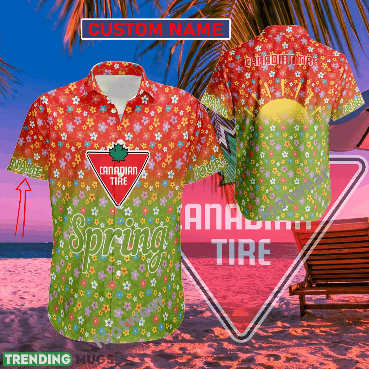 Canadian Tire Logo Brand Hawaiian Shirt Spring Trending Summer Custom Name For Fans Gift - Canadian Tire Logo Brand Hawaiian Shirt Spring Trending Summer Custom Name For Fans Gift Canadian Tire Logo Brand Hawaiian Shirt Spring Trending Summer Custom Name For Fans Gift - Canadian Tire Logo Brand Hawaiian Shirt Spring Trending Summer Custom Name For Fans Gift