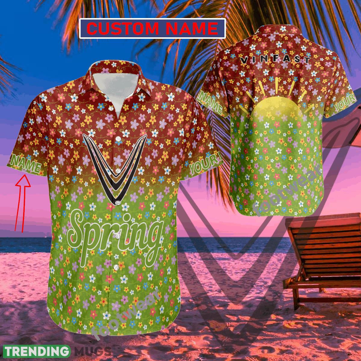 Car Racing Vinfast Hawaiian Shirt Spring Trending Summer Custom Name For Fans Gift - Car Racing Vinfast Hawaiian Shirt Spring Trending Summer Custom Name For Fans Gift