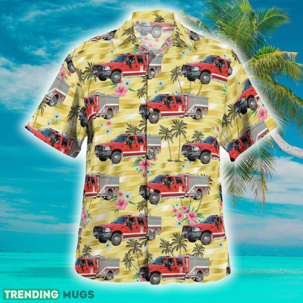Carlisle Pennsylvania Carlisle Barracks Fire Department Hawaiian Shirt - Carlisle Pennsylvania Carlisle Barracks Fire Department Hawaiian Shirt_2