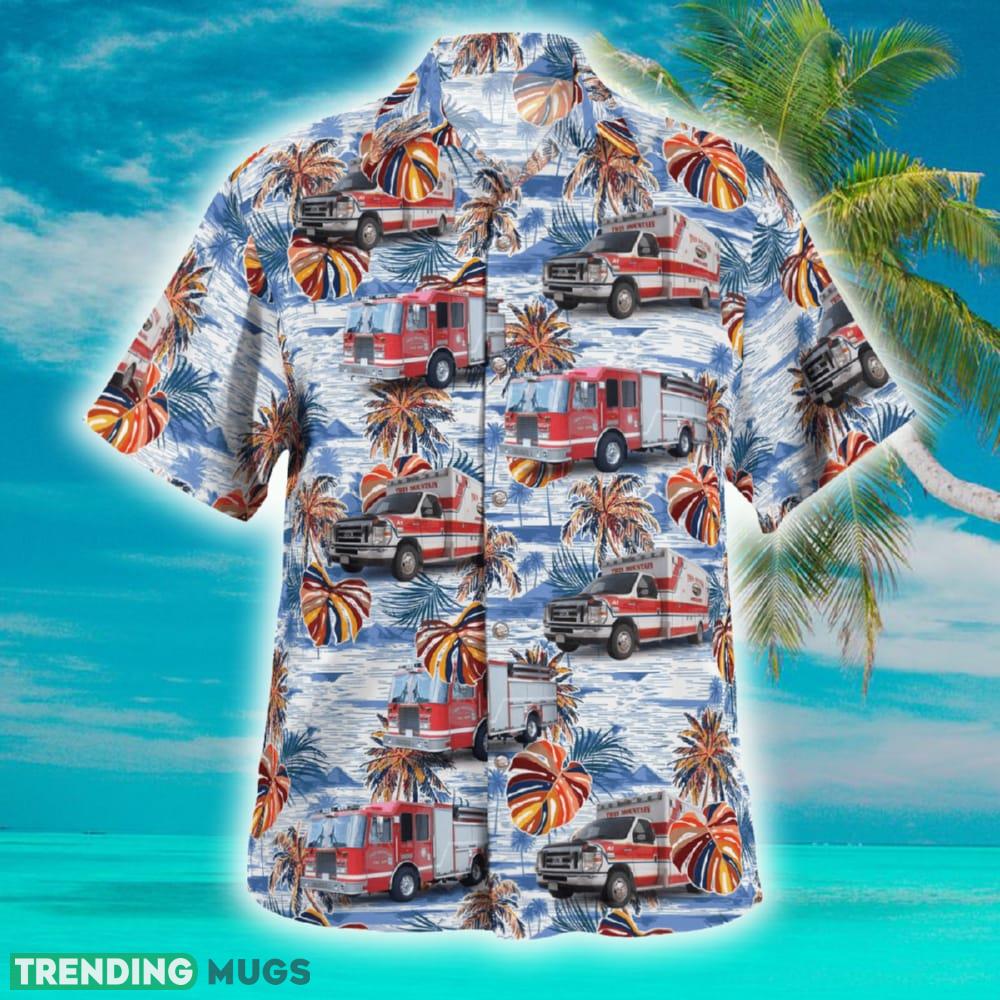 Carroll New Hampshire Twin Mountain Fire Department Hawaiian Shirt - Carroll New Hampshire Twin Mountain Fire Department Hawaiian Shirt_2