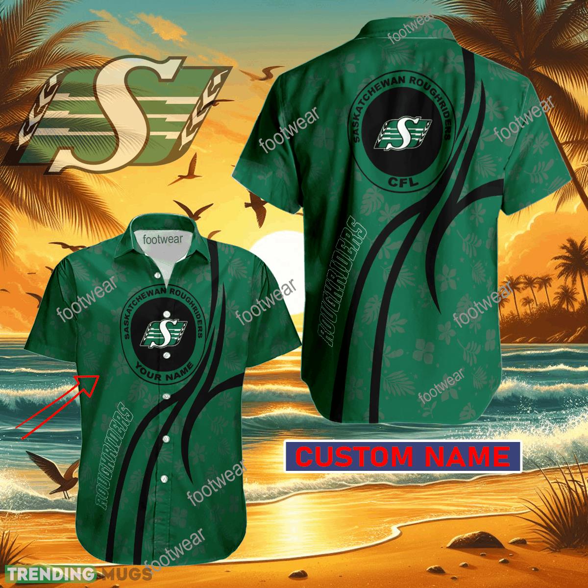 CFL Saskatchewan Roughriders Hawaiian Shirt Design Gift Fans Summer Holidays Custom Name - CFL Saskatchewan Roughriders Hawaiian Shirt Design Gift Fans Summer Holidays Custom Name CFL Saskatchewan Roughriders Hawaiian Shirt Design Gift Fans Summer Holidays Custom Name - CFL Saskatchewan Roughriders Hawaiian Shirt Design Gift Fans Summer Holidays Custom Name