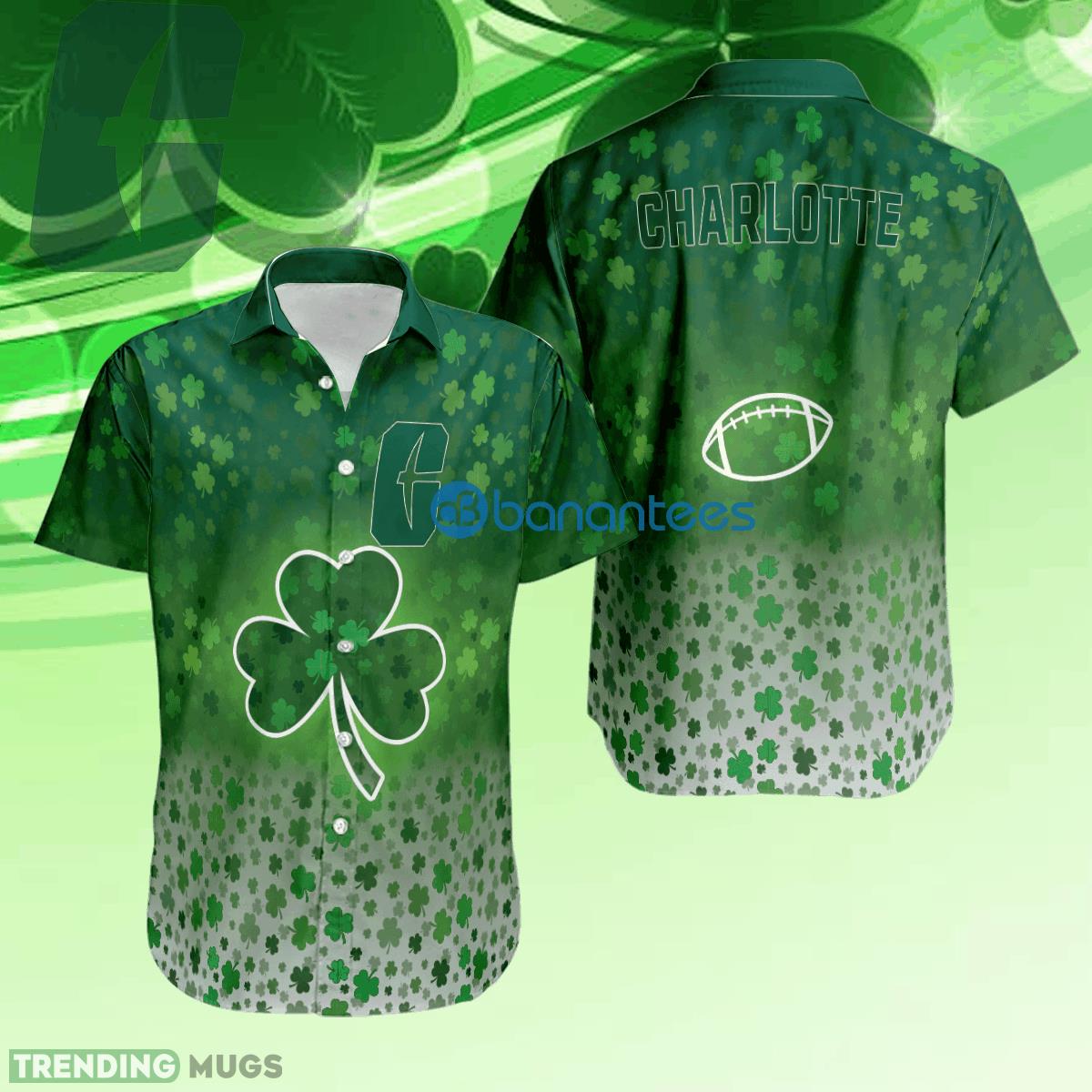 Charlotte 49ers Natural Logo All Over Print Hawaiian Shirt Gift For Fans Patrick Day - Charlotte 49ers Natural Logo All Over Print Hawaiian Shirt Gift For Fans Patrick Day Charlotte 49ers Natural Logo All Over Print Hawaiian Shirt Gift For Fans Patrick Day - Charlotte 49ers Natural Logo All Over Print Hawaiian Shirt Gift For Fans Patrick Day