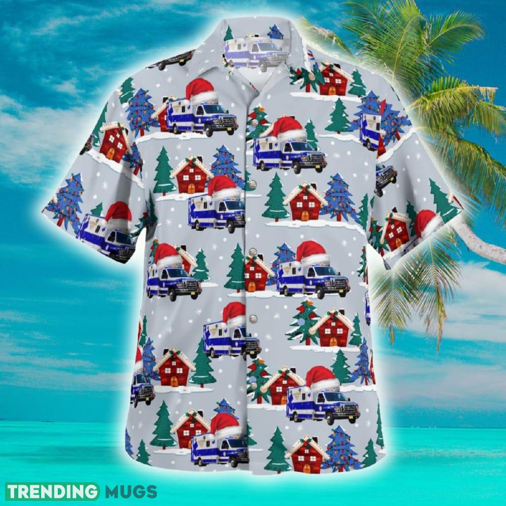 Chatham New Jersey Chatham Emergency Squad Christmas Hawaiian Shirt - Chatham New Jersey Chatham Emergency Squad Christmas Hawaiian Shirt_2 Chatham New Jersey Chatham Emergency Squad Christmas Hawaiian Shirt - Chatham New Jersey Chatham Emergency Squad Christmas Hawaiian Shirt_2