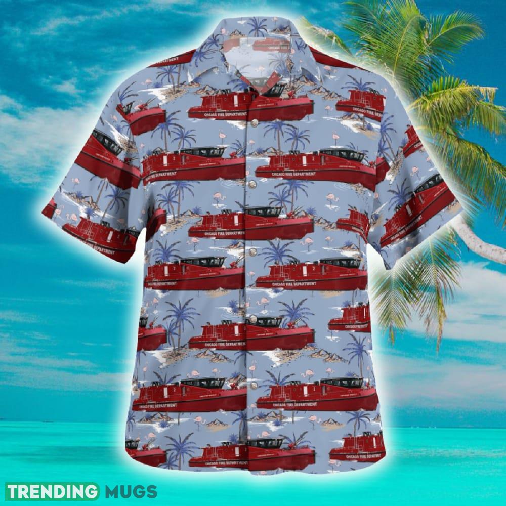 Chicago Fire Department Christopher Wheatley Fireboat Hawaiian Shirt Vintage Gift Beach - Chicago Fire Department Christopher Wheatley Fireboat Hawaiian Shirt_2 Chicago Fire Department Christopher Wheatley Fireboat Hawaiian Shirt Vintage Gift Beach - Chicago Fire Department Christopher Wheatley Fireboat Hawaiian Shirt_2