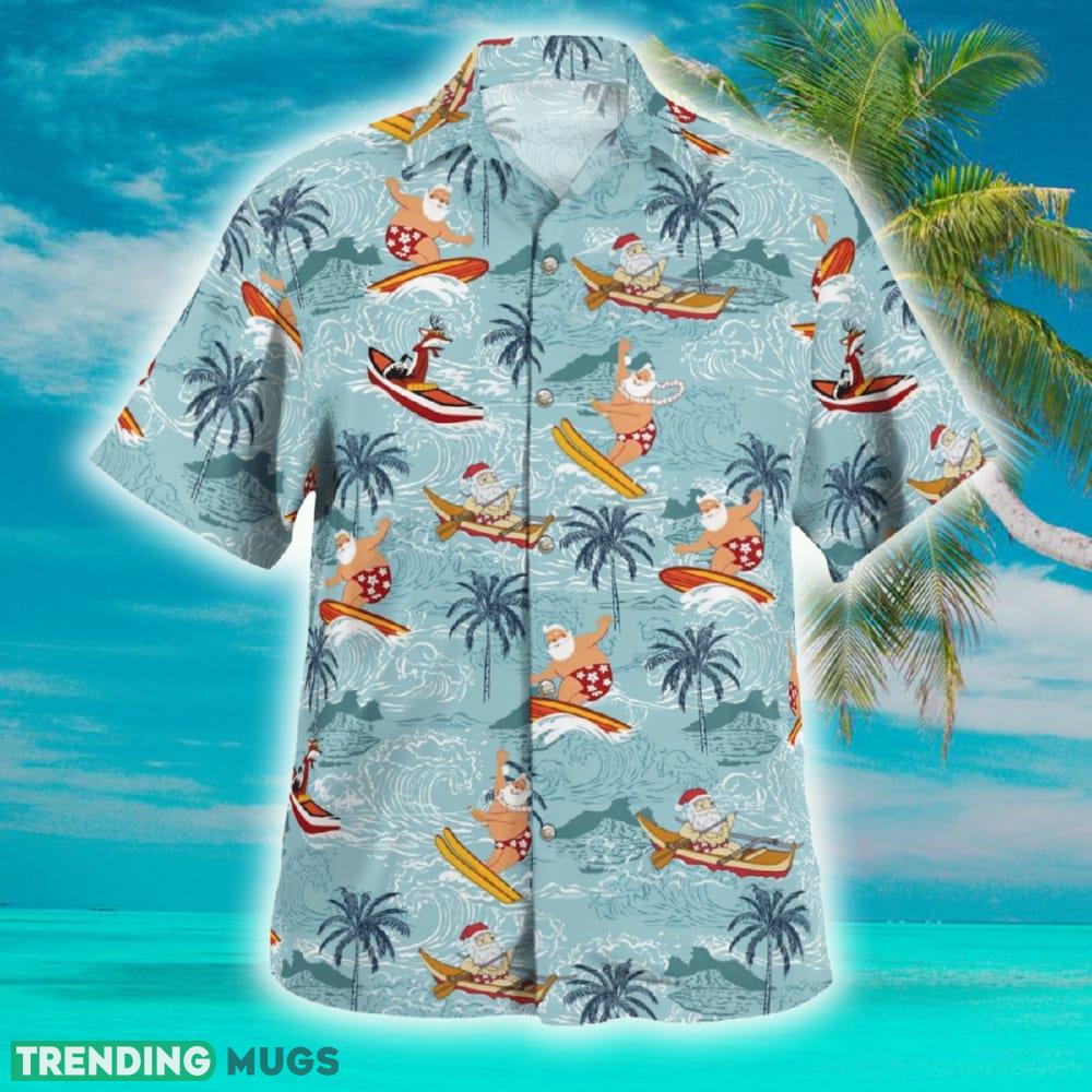 Christmas In July Hawaiian Shirt Hula Gift Beach - Christmas In July Hawaiian Shirt_2