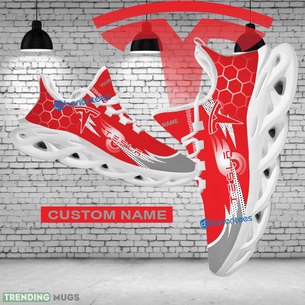 Chunky Sneaker Fashion Custom Name Car Racing Tesla Logo Hexagonal Max Soul Shoes - Custom Name Car Racing Tesla Logo Hexagonal Pattern Max Soul Shoes Photo 1 Chunky Sneaker Fashion Custom Name Car Racing Tesla Logo Hexagonal Max Soul Shoes - Custom Name Car Racing Tesla Logo Hexagonal Pattern Max Soul Shoes Photo 1