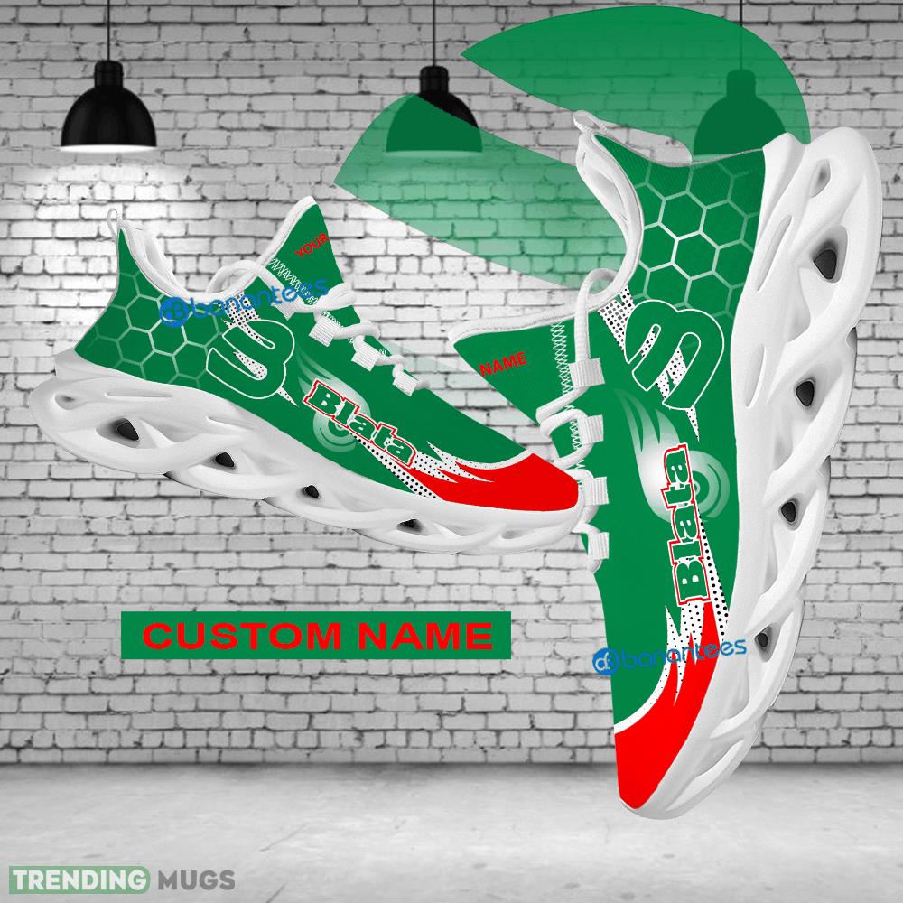 Chunky Sneaker Monogram Custom Name Motorcycle Blata Logo Hexagonal Max Soul Shoes - Custom Name Motorcycle Blata Logo Hexagonal Pattern Max Soul Shoes Photo 1