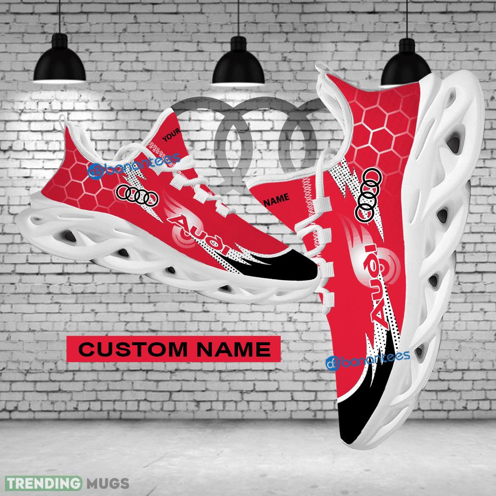 Chunky Sneaker Sign Custom Name Car Racing Audi Logo Hexagonal Max Soul Shoes - Custom Name Car Racing Audi Logo Hexagonal Pattern Max Soul Shoes Photo 1 Chunky Sneaker Sign Custom Name Car Racing Audi Logo Hexagonal Max Soul Shoes - Custom Name Car Racing Audi Logo Hexagonal Pattern Max Soul Shoes Photo 1