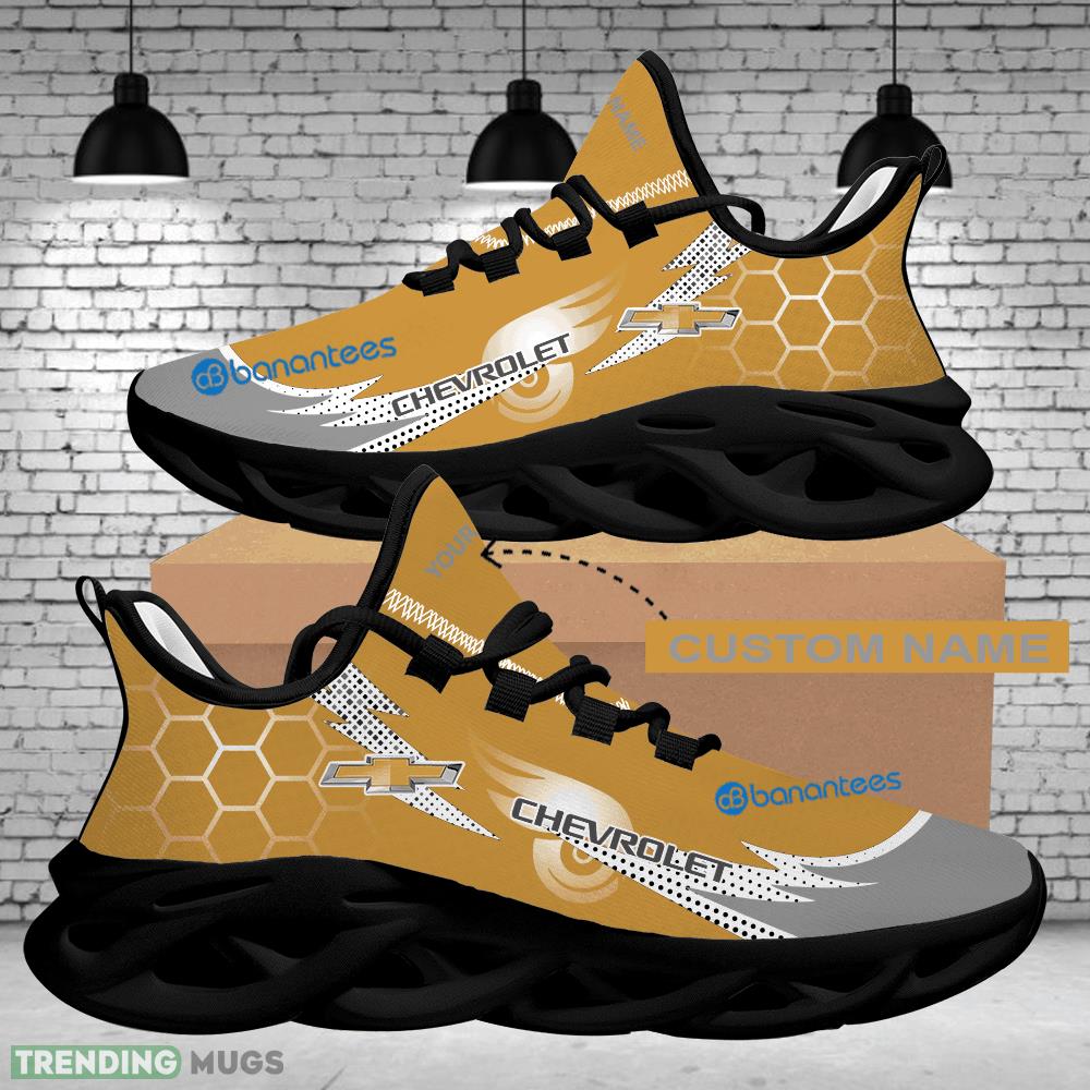 Chunky Sneaker Signature Custom Name Car Racing Chevrolet Logo Hexagonal Max Soul Shoes Max Soul Chunky Sneaker Signature Custom Name Car Racing Chevrolet Logo Hexagonal Max Soul Shoes Max Soul