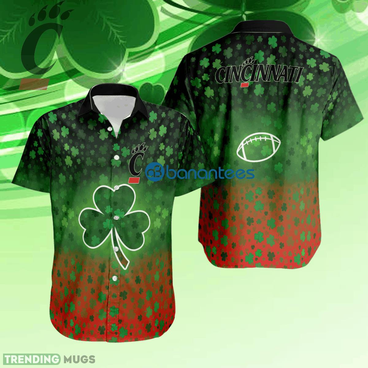 Cincinnati Bearcats Seashell New Beach Hawaiian Shirt For Summer Patrick Day - Cincinnati Bearcats Seashell New Beach Hawaiian Shirt For Summer Patrick Day Cincinnati Bearcats Seashell New Beach Hawaiian Shirt For Summer Patrick Day - Cincinnati Bearcats Seashell New Beach Hawaiian Shirt For Summer Patrick Day