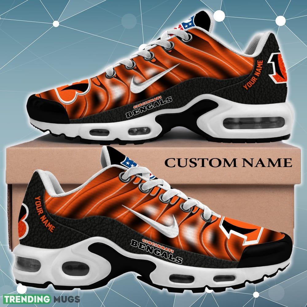 Cincinnati Bengals NFL Teams Air Cushion Sports Shoes New Trending Gift Sneakers Custom Name Running Shoes Cincinnati Bengals NFL Teams Air Cushion Sports Shoes New Trending Gift Sneakers Custom Name Running Shoes