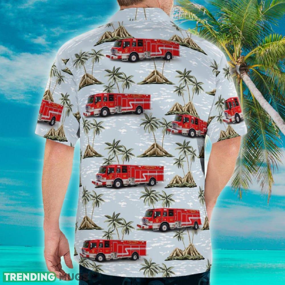 Columbia Illinois Columbia Fire Protection District Hawaiian Shirt Hawaiian Shirt Columbia Illinois Columbia Fire Protection District Hawaiian Shirt Hawaiian Shirt