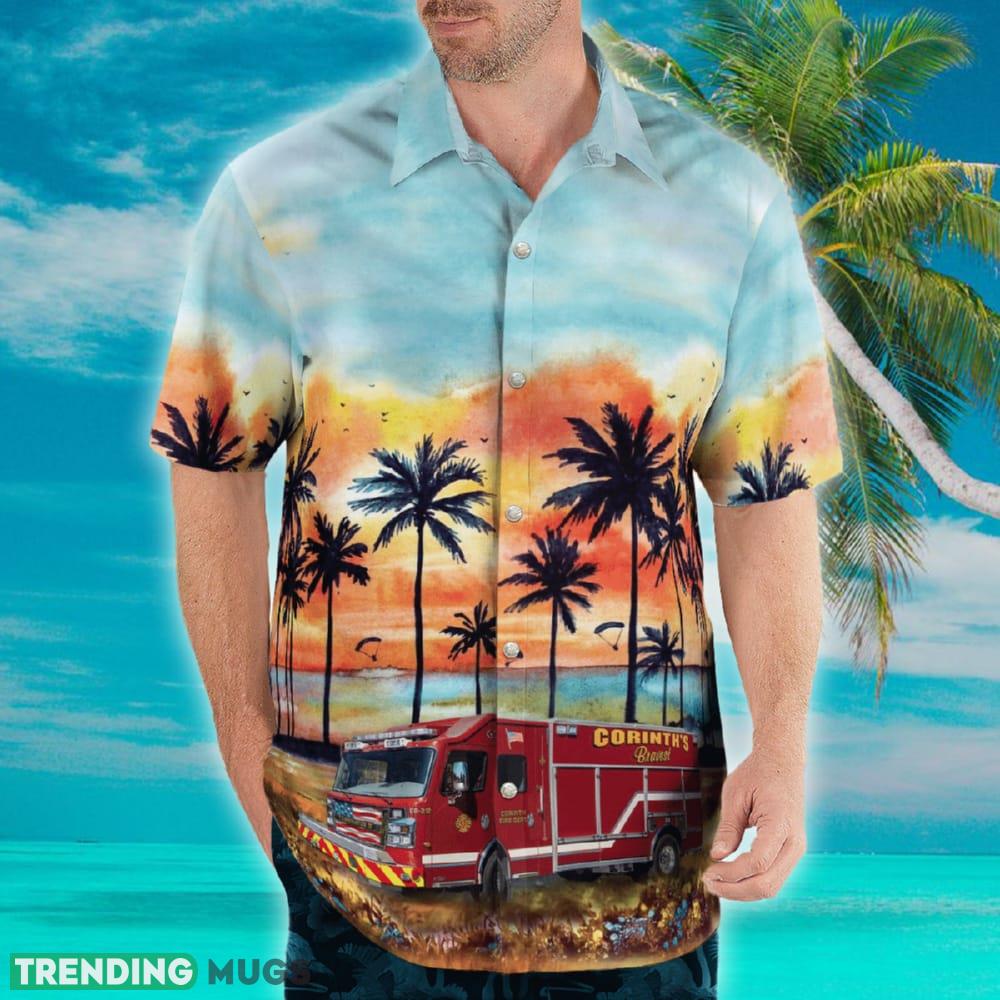 Corinth Fire Department Corinth New York Hawaiian Shirt Hawaiian Shirt Corinth Fire Department Corinth New York Hawaiian Shirt Hawaiian Shirt