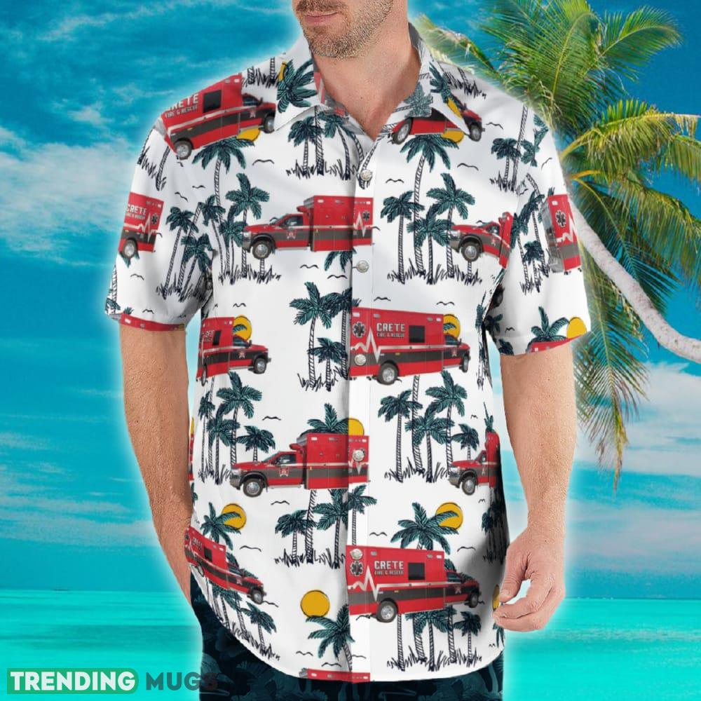 Crete Fire and Rescue Department Crete Nebraska Hawaiian Shirt Hawaiian Shirt Crete Fire and Rescue Department Crete Nebraska Hawaiian Shirt Hawaiian Shirt