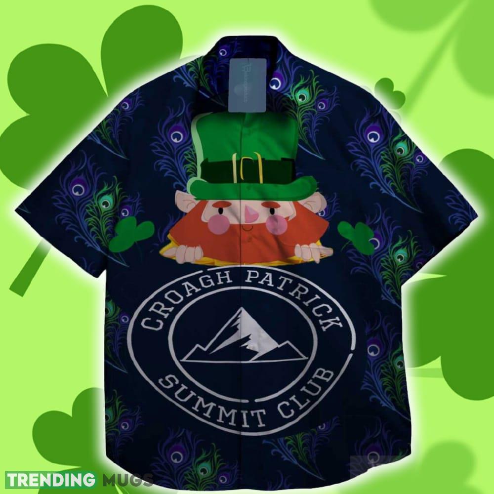 Croach Patrick Summit Club and Shamrock at St. Patrick day Hawaiian Shirt Lei - Croach Patrick Summit Club and Shamrock at St. Patrick day Hawaiian Shirt Lei Croach Patrick Summit Club and Shamrock at St. Patrick day Hawaiian Shirt Lei - Croach Patrick Summit Club and Shamrock at St. Patrick day Hawaiian Shirt Lei